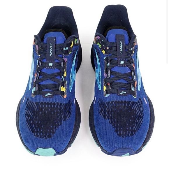 NEW Brooks Launch 9 REFLECTIVE (B) men’s Sz 13 Running Shoes Sneakers Multicolor - Picture 2 of 13